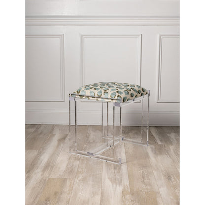 Glencoe Ocelot Bench Celadon