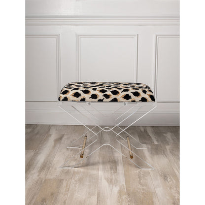 Delano Bench Ocelot Black / Gold