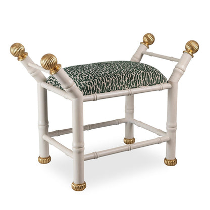 Boca Bench Earl Emerald / White