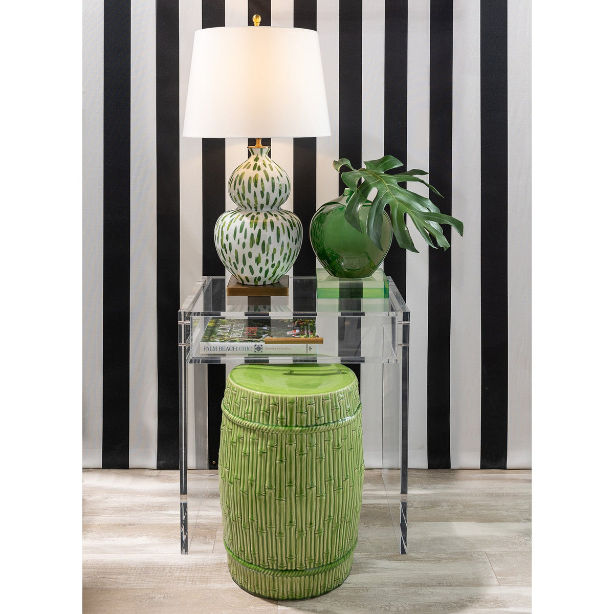 Port 68 Milan End Table Aged Brass view 6