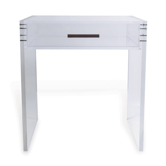 Port 68 Milan End Table Aged Brass view 2