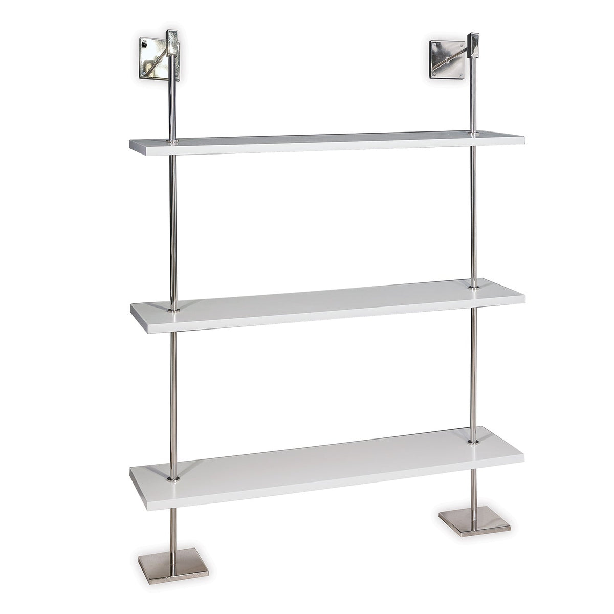 Port 68 Marais 3-Tier Shelf Nickel