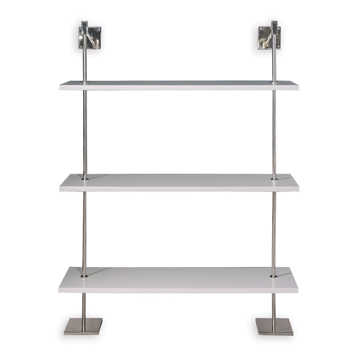 Port 68 Marais 3-Tier Shelf Nickel view 3