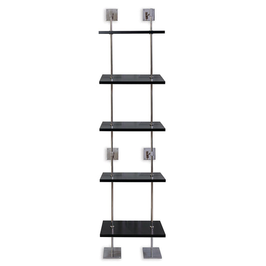Port 68 Marais 5-Tier Shelf Nickel