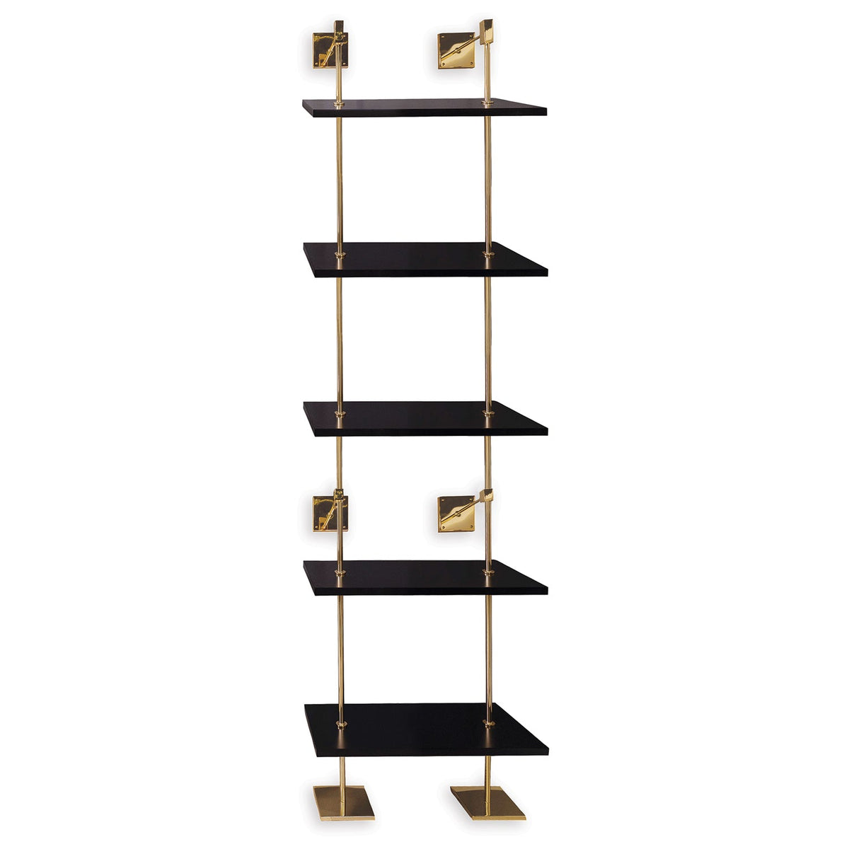 Port 68 Marais 5-Tier Shelf Gold view 2