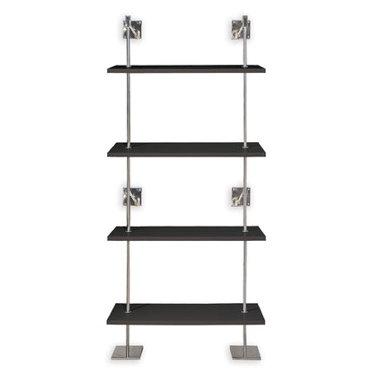 Port 68 Marais 4-Tier Shelf Nickel