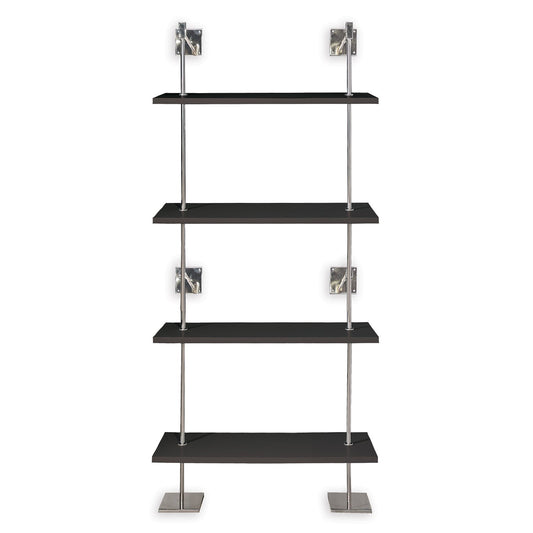 Port 68 Marais 4-Tier Shelf Nickel