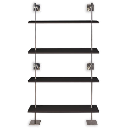 Port 68 Marais 4-Tier Shelf Nickel