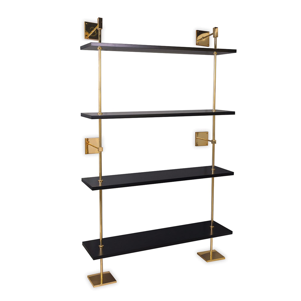 Port 68 Marais 4-Tier Shelf Gold