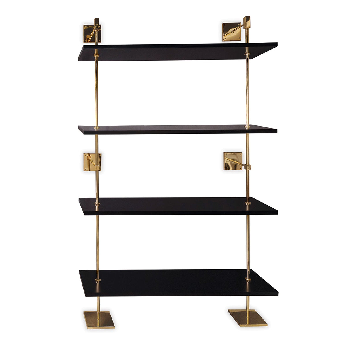 Port 68 Marais 4-Tier Shelf Gold view 2