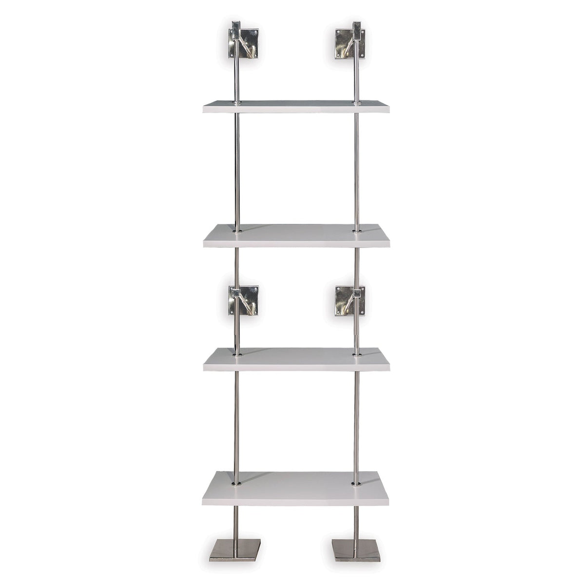 Port 68 Marais 4-Tier Shelf Nickel