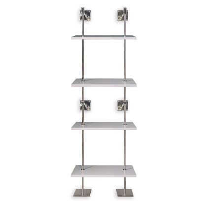 Port 68 Marais 4-Tier Shelf Nickel