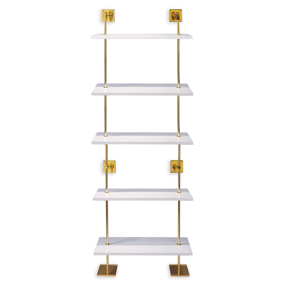 Port 68 Marais 5-Tier Shelf Gold