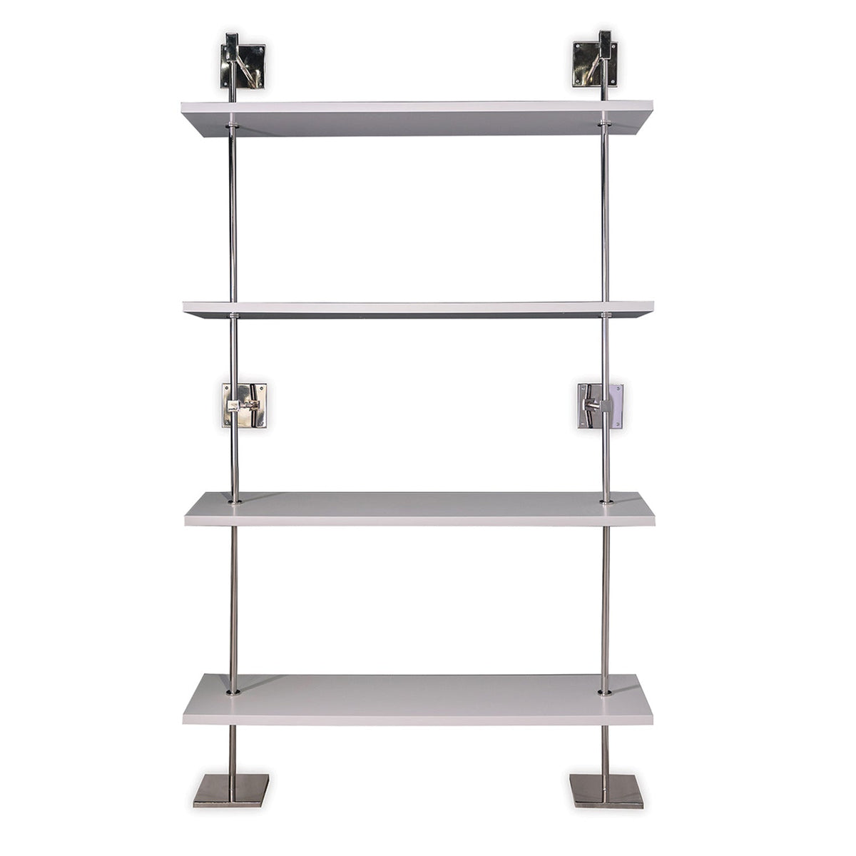 Port 68 Marais 4-Tier Shelf Nickel