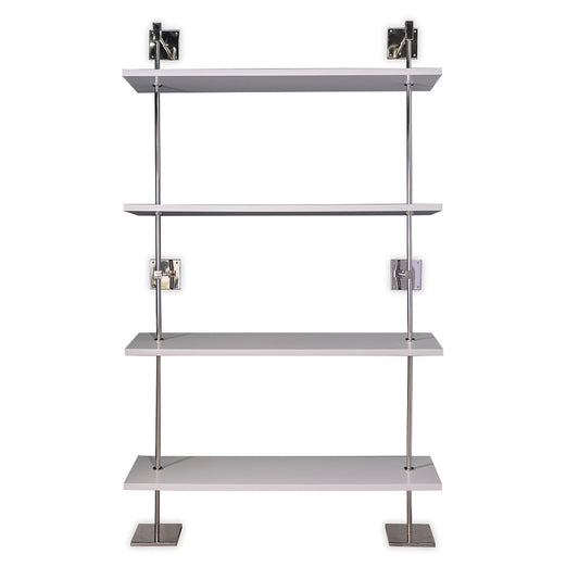 Port 68 Marais 4-Tier Shelf Nickel