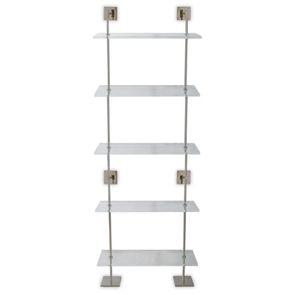 Marais 5-Tier Shelf Nickel