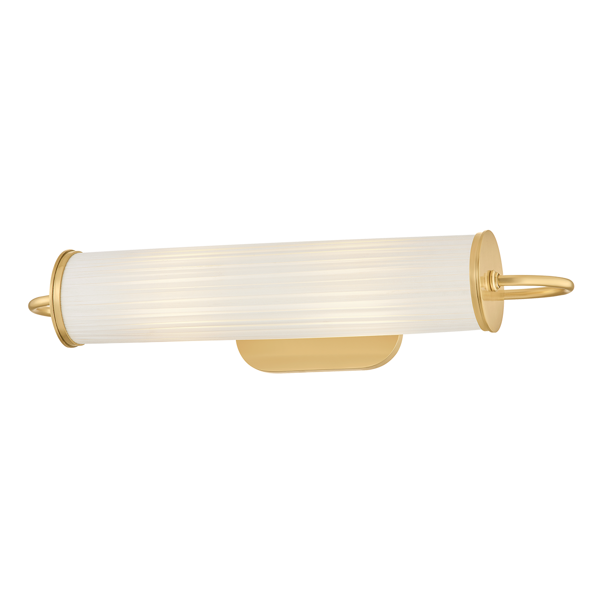 Hudson Valley Elaine 2-Light Picture Light Aged Brass