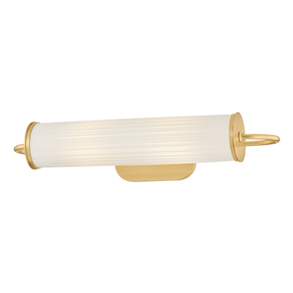 Hudson Valley Elaine 2-Light Picture Light Aged Brass