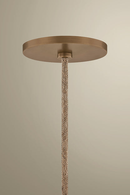 Troy Ahrens Pendant Patina Brass Detail 1
