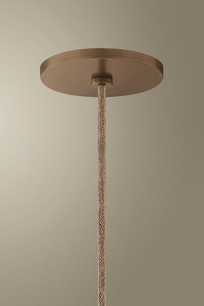 Troy Ahrens Pendant Patina Brass Detail 1