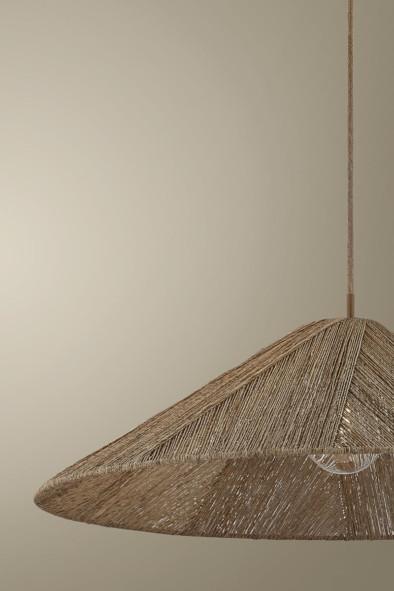 Troy Ahrens Pendant Patina Brass Detail 2