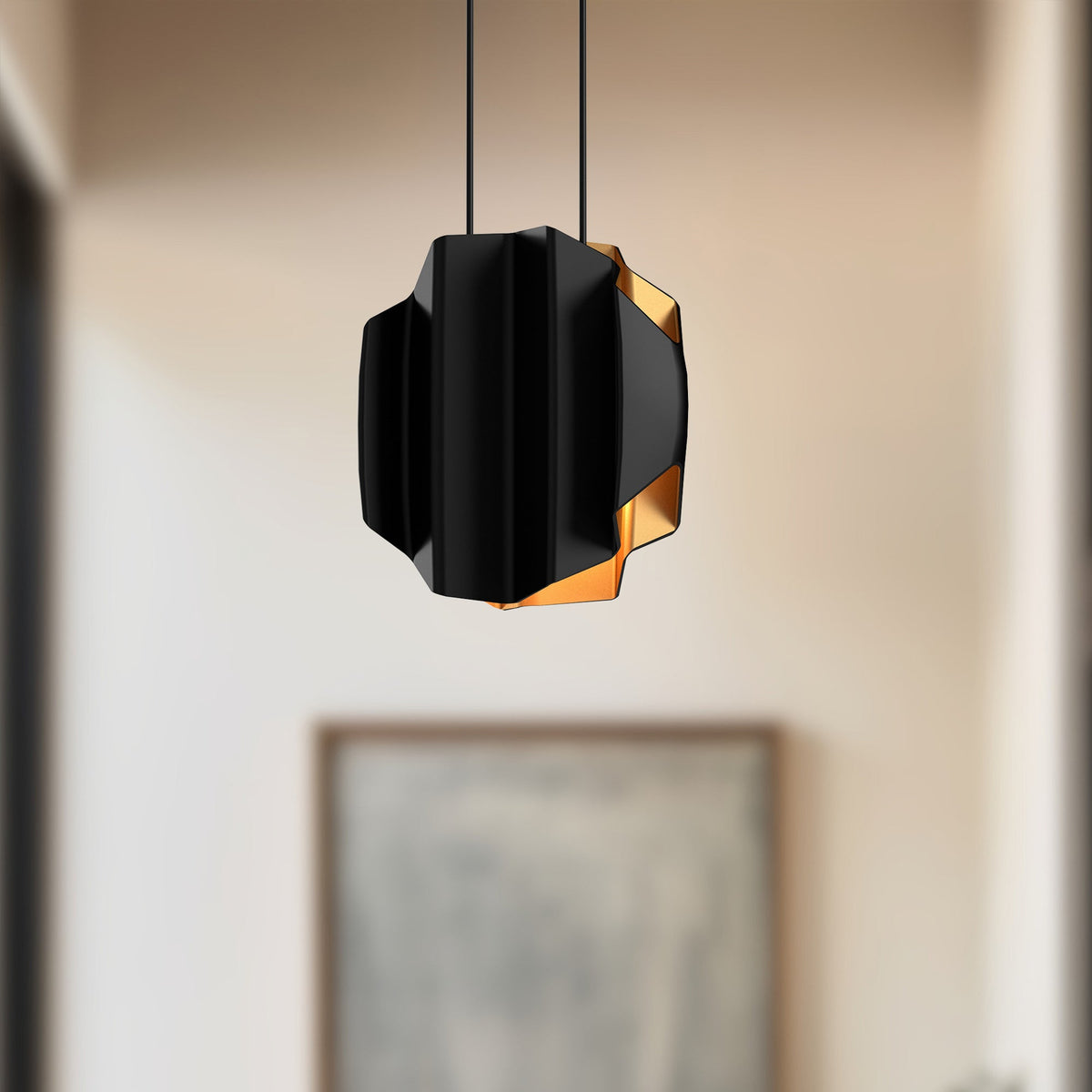Akira 14" 2-Light Pendant