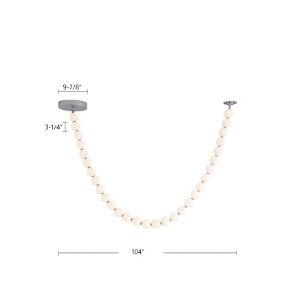 Akoya 104" LED Pendant