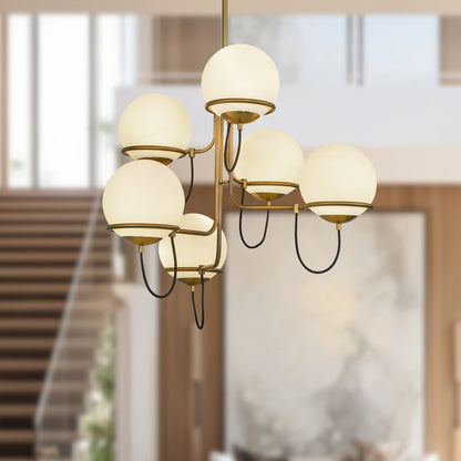 Alba 32" 6-Light Chandelier