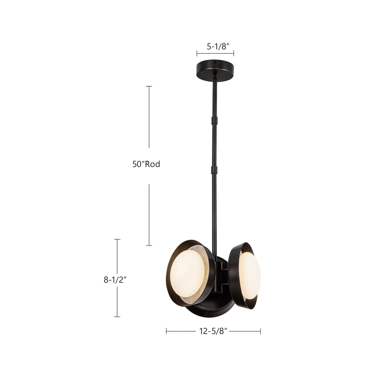 Alonso 13" LED Pendant