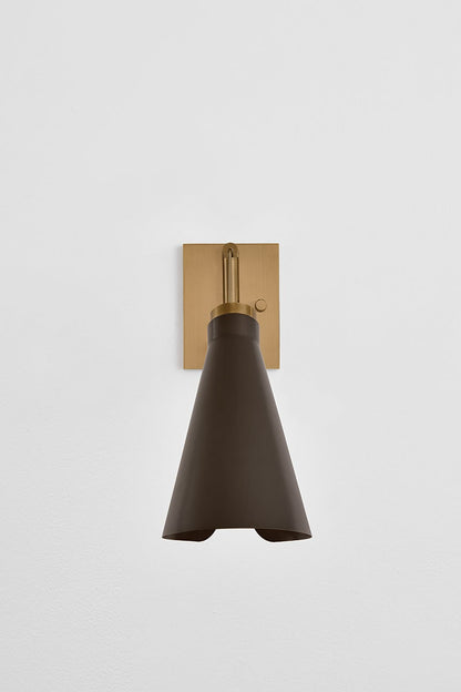 Troy Andersen Wall Sconce Patina Brass / Bronze Detail 4