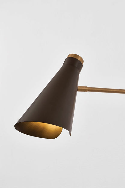 Troy Andersen Wall Sconce Patina Brass / Bronze Detail 3
