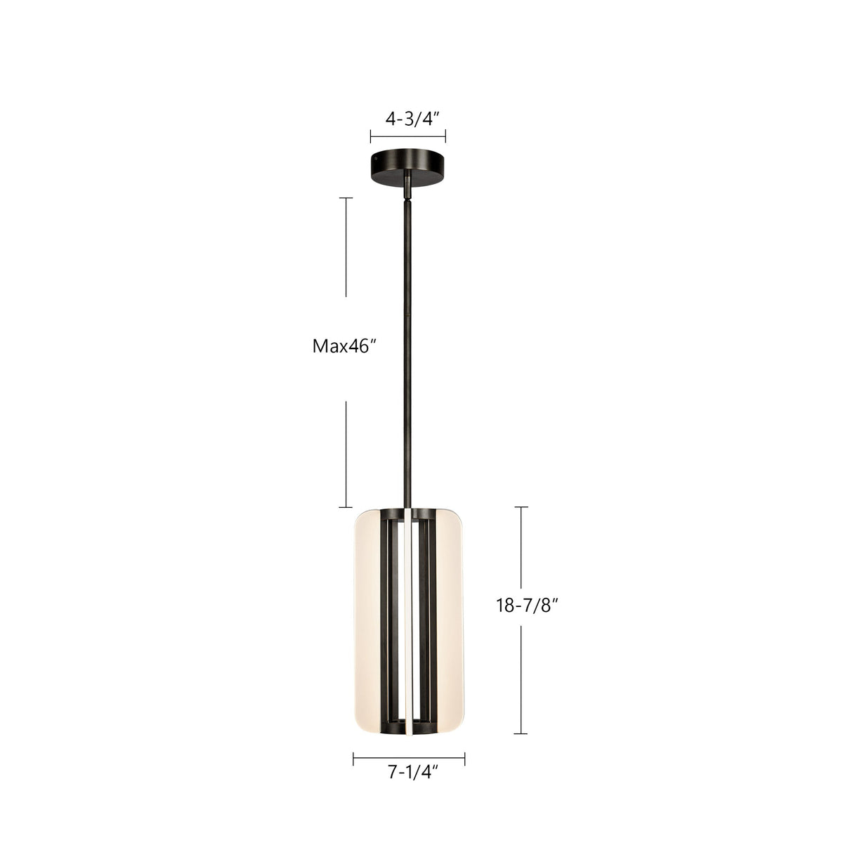 Anders 7" LED Pendant