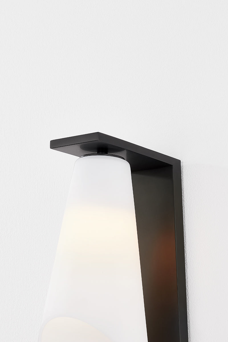 Hudson Valley Andros Wall Sconce Old Bronze detail view 4