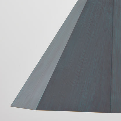 Troy Huntley Pendant Patina Brass / Verdigris Detail 2