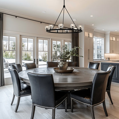 Aragon 10 Light Soft Brass Chandelier