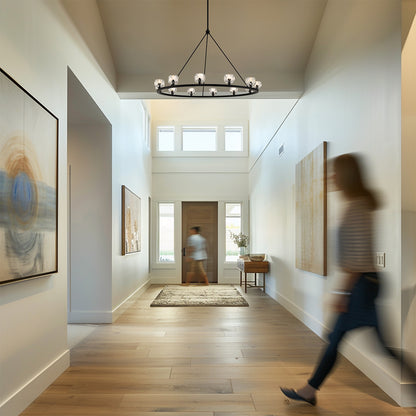 Aragon 12 Light Soft Brass Chandelier