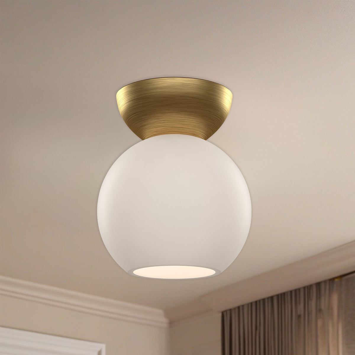 Arcadia 6" Semi-Flush Mount