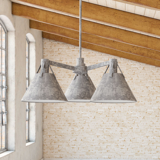 Archer 25" 3-Light Chandelier