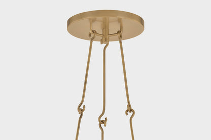 Troy Archive Chandelier Patina Brass Detail 1