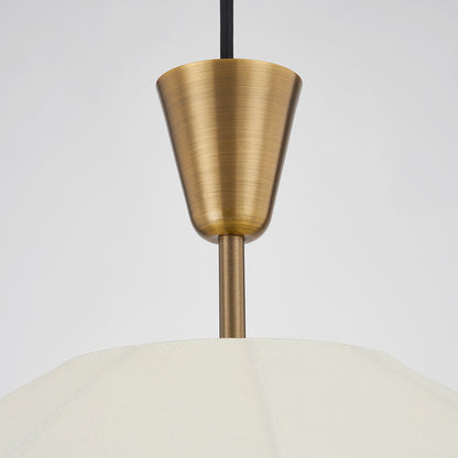 Troy Arden Pendant Patina Brass Detail 2