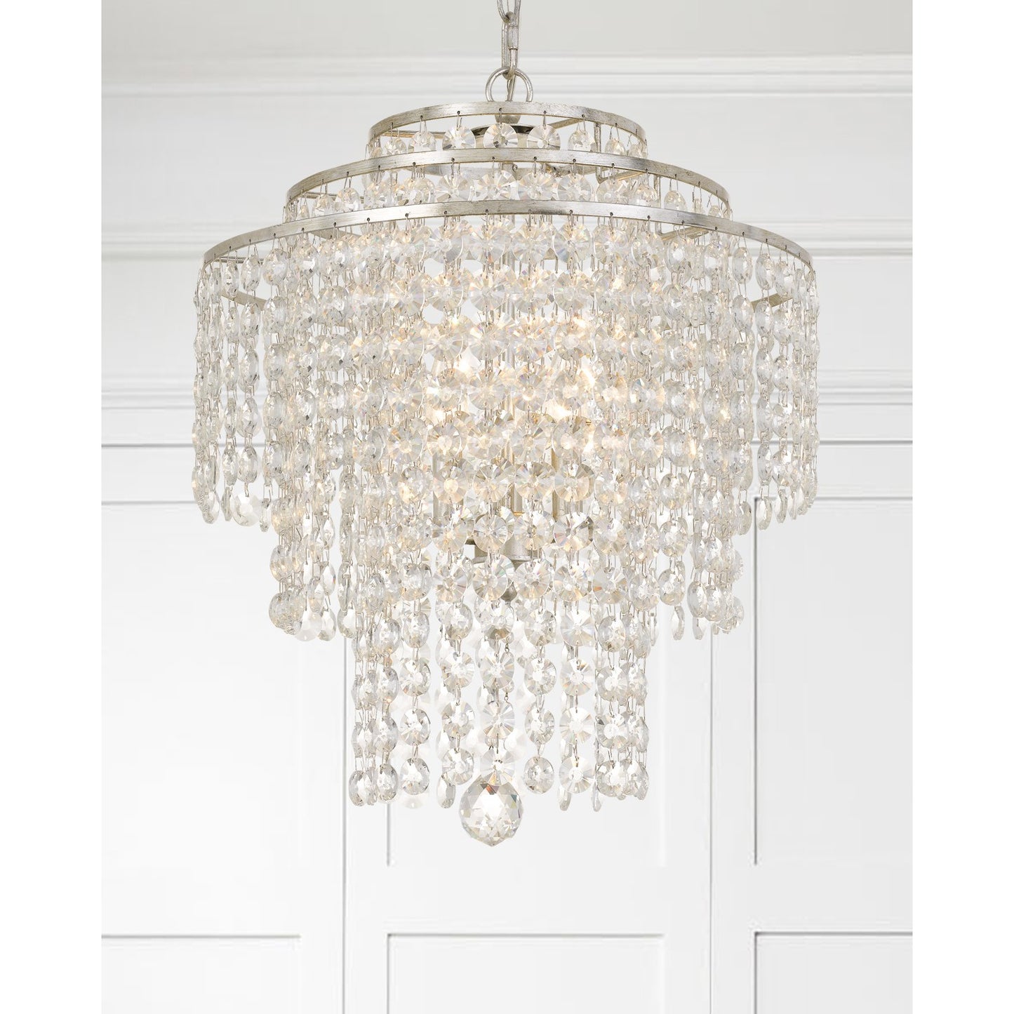 Arielle 4 Light Dark Bronze Chandelier