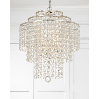 Arielle 4 Light Dark Bronze Chandelier