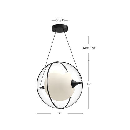 Aries 16" LED Pendant