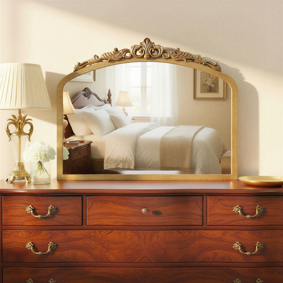 Crystorama Arden 40" Mirror - lifestyle