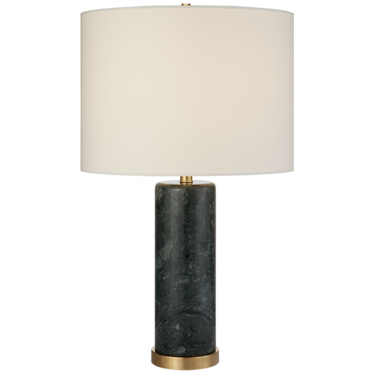 Visual Comfort Signature Cliff Table Lamp Black Marble