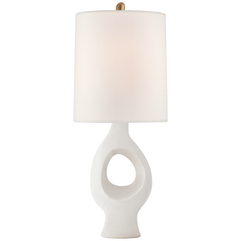 Visual Comfort Signature Capra Table Lamp Chalk Burnt Gold