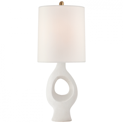 Visual Comfort Signature Capra Table Lamp Chalk Burnt Gold