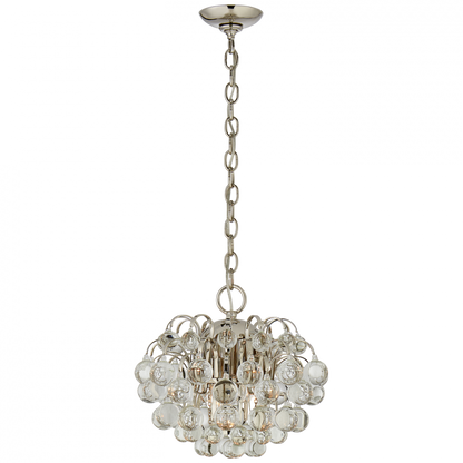 Visual Comfort Signature Bellvale Chandelier Polished Nickel