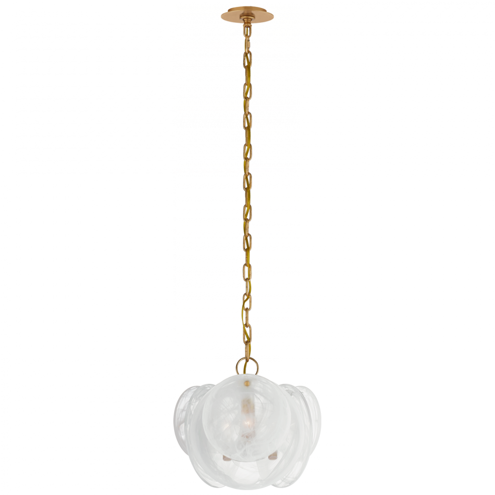 Visual Comfort Signature Loire Petite Chandelier Polished Nickel