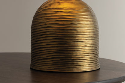 Troy Arvin Table Lamp Patina Brass Detail 2